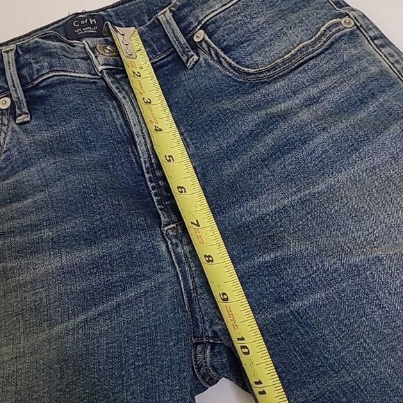 NEW 27 CoH REVOLVE ROCKET CROP VINTAGE RAW DISTRESSED JEANS CITIZENS OF HUMANITY - Picture 3 of 16